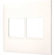 Placa Pial Plus+ Branca 4X4 (2+2 Horizontal) 618512Bc