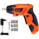 Parafusadeira Black & Decker Bateria 4.8V Com Led Com 2 Posicoes 16Ac Kc4815B-Br Parafusadeira Black & Decker Bateria 4.8V Com Led Com 2 Posicoes 16Ac Kc4815B-Br