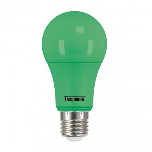 Lampada Led Bulbo Taschibra 5W Tkl Verde 11080393