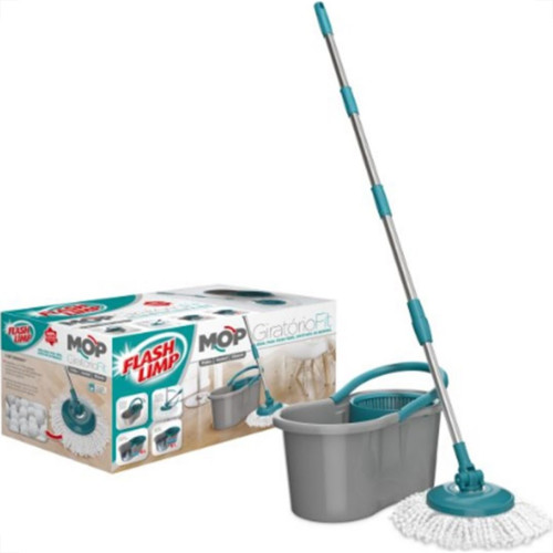 Rodo Mop Flashlimp Giratorio Fit Com Balde Mop5010 Rodo Mop Flashlimp Giratorio Fit Com Balde Mop5010
