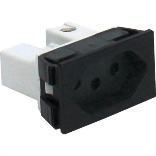 Tomada Painel Steck Garra Plastica Com Borne 10A S8620 Tomada Painel Steck Garra Plastica Com Borne 10A S8620