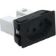 Tomada Painel Steck Com Borne 20A 250V Preta S8621 Tomada Painel Steck Com Borne 20A 250V Preta S8621