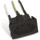 Tomada Painel Steck Com Cabo 10A 250V Preta S8628 Tomada Painel Steck Com Cabo 10A 250V Preta S8628