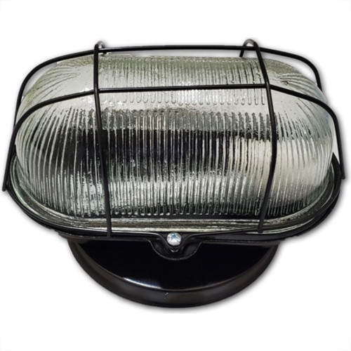Luminaria Tartaruga Chapa Elite Preta Com Vidro 1120 Luminaria Tartaruga Chapa Elite Preta Com Vidro 1120