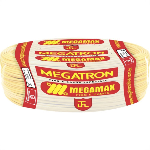 Fio Cabinho Flexivel Megatron 1,5 Amarelo 100M 7482 Fio Cabinho Flexivel Megatron 1,5 Amarelo 100M 7482