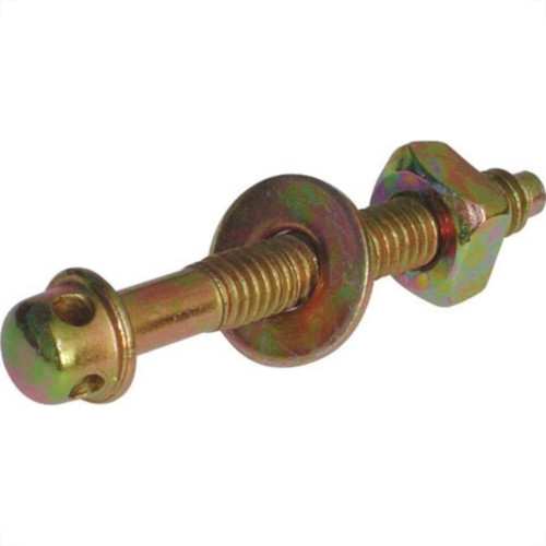 Parafuso Cama Bicro Com Furo 5/16X100Mm% 7044 - 1 Cento Parafuso Cama Bicro Com Furo 5/16X100Mm% 7044 - 1 Cento