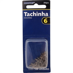 Cartela Tachinha Brasfort 06 Com 100 Pecas 7721