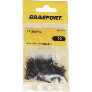 Cartela Tachinha Brasfort 10 Com 100 Pecas 7723