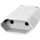 Pino Femea 2 Polos Perlex Reforcado Branco 1042Brc/10 - Kit C/10 Pino Femea 2 Polos Perlex Reforcado Branco 1042Brc/10 - Kit C/10