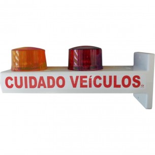 Sinalizador Garagem Toller Pvc Led Cupula Bivolt Tesg-2L