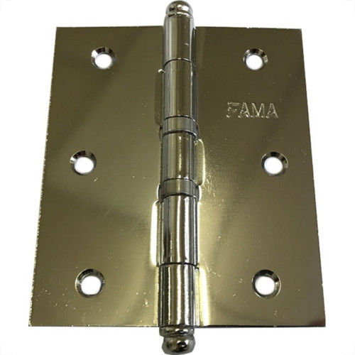 Dobradica Fama 1525 Fcb 3.1/2X3 Com Anel - Kit C/12 Dobradica Fama 1525 Fcb 3.1/2X3 Com Anel - Kit C/12