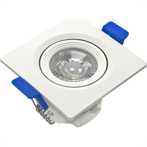 Spot Led Jng Quadrado Branco 03W 6500K Embutir 55308 Spot Led Jng Quadrado Branco 03W 6500K Embutir 55308