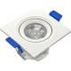 Spot Led Jng Quadrado Branco 03W 6500K Embutir 55308 Spot Led Jng Quadrado Branco 03W 6500K Embutir 55308