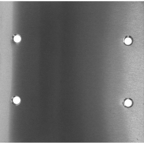 Placa Piso Aluminio Stamplac 4X4 Cega Pa4400 Placa Piso Aluminio Stamplac 4X4 Cega Pa4400