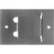 Placa Piso Aluminio 4X2 Para 2 Rj Pa42Rj