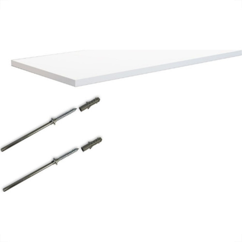 Prateleira Multiivisao Suporte Invisivel 30X 60 Branca Pbs-3060-Uv-Br Prateleira Multiivisao Suporte Invisivel 30X 60 Branca Pbs-3060-Uv-Br