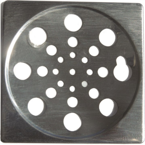 Grelha Inox Overtime Quadrada 10Cm Fixa 200007 Grelha Inox Overtime Quadrada 10Cm Fixa 200007