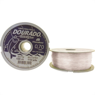 Linha Pesca Mazzaferro Branca 0,70Mm X100M 19Dp1B070 . / Kit C/ 10