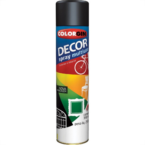 Tinta Spray Colorgin Decor Amendoa 360Ml 8811 Tinta Spray Colorgin Decor Amendoa 360Ml 8811