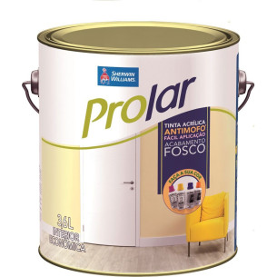 Tinta Prolar Acrilica Economica Interna 3,6L Branca 2920001