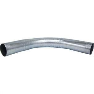 Curva Eletroduto Perfilaco Aco Galvanizado  90X1.1/4'' Ce004 - Kit C/5