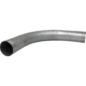 Curva Eletroduto Perfilaco Aco Galvanizado  90X1.1/2'' Ce005 - Kit C/5