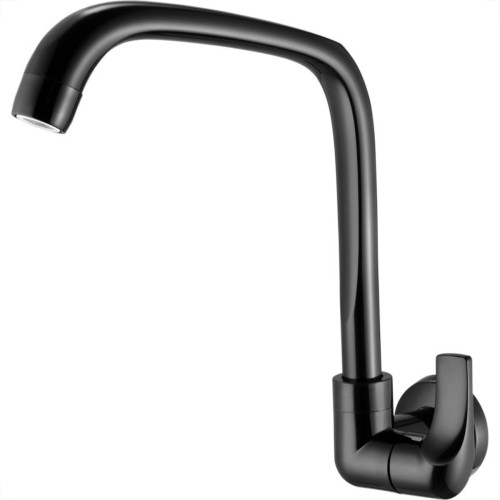 Torneira Abs Bica Movel Parede Lorenzetti 1/4V 1168 F61 Preta Torneira Abs Bica Movel Parede Lorenzetti 1/4V 1168 F61 Preta