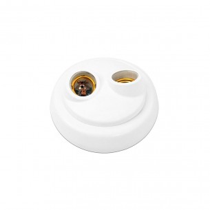 Plafonier Pvc Enerlux Soquete Duplo Branco 620 Plafonier Pvc Enerlux Soquete Duplo Branco 620
