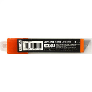 Lamina Estilete Larga Perkon 10 Pecas 1012