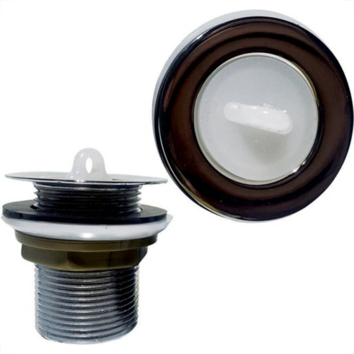 Valvula Zamac Tanque Emava 1.1/4'' Porca Plastica Vtz*