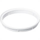 Porta Grelha Redonda Herc Branca 25Cm 1281 Porta Grelha Redonda Herc Branca 25Cm 1281