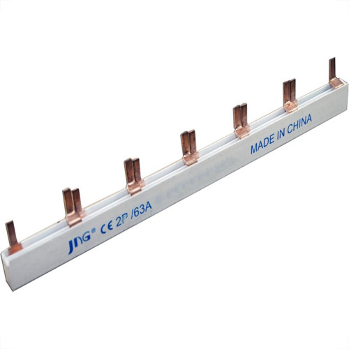 Barramento Jng Bifasico Din 63A 22,5Cm 14305 Barramento Jng Bifasico Din 63A 22,5Cm 14305