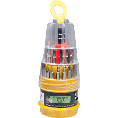 Kit De Ferramenta Flexgold Com 31 Pecas Copinho Xc-Kc2 Kit De Ferramenta Flexgold Com 31 Pecas Copinho Xc-Kc2