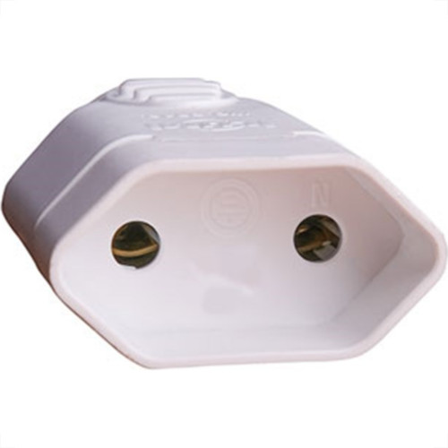 Pino Femea 2 Polos Ilumi 20A Branco 1441Pct - Kit C/10 Pino Femea 2 Polos Ilumi 20A Branco 1441Pct - Kit C/10