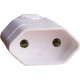 Pino Femea 2 Polos Ilumi 20A Branco 1441Pct - Kit C/10 Pino Femea 2 Polos Ilumi 20A Branco 1441Pct - Kit C/10