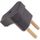 Pino Triangulo 2 Polos Ilumi 10A Preto 1428Pct - Kit C/10 Pino Triangulo 2 Polos Ilumi 10A Preto 1428Pct - Kit C/10