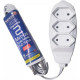 Extensao Naticon Tripla Paralela 2X0,75 Branca 2M 578 Extensao Naticon Tripla Paralela 2X0,75 Branca 2M 578
