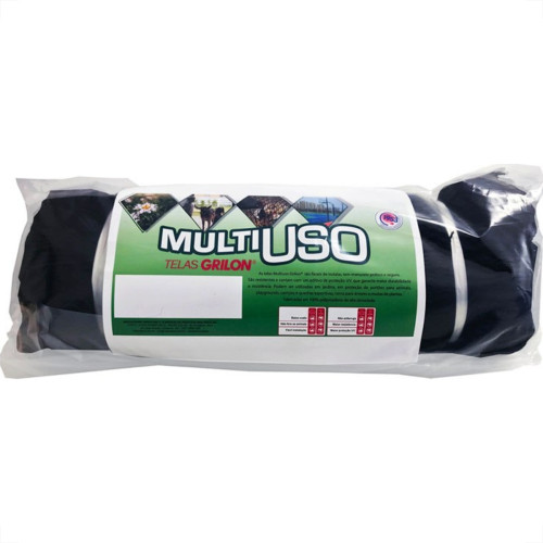 Rede Polipropileno Multiuso Preta Mazzaferro 30 Metros 29Sip18453