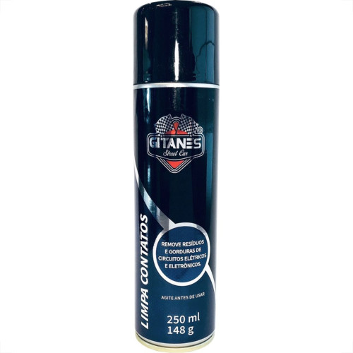Limpa Contato Gitanes (Inflamavel) 250Ml 1030 - Kit C/12 Limpa Contato Gitanes (Inflamavel) 250Ml 1030 - Kit C/12