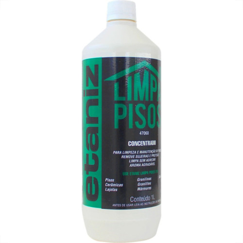 Limpa Piso Concentrado Etaniz 1 Litro 47060 Limpa Piso Concentrado Etaniz 1 Litro 47060