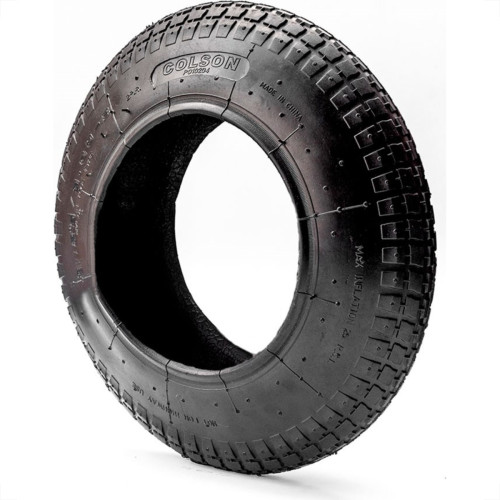 Pneu 3,25X8 Sem Camara Colson 4Lonas 120Kg Pneu 3,25X8 Sem Camara Colson 4Lonas 120Kg