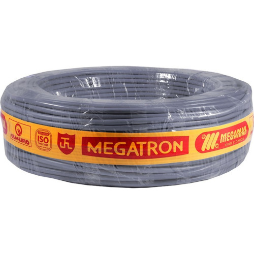 Fio Telefone 3 Pares Bitola 50 Cci Megatron Cinza 200M 2020 Fio Telefone 3 Pares Bitola 50 Cci Megatron Cinza 200M 2020