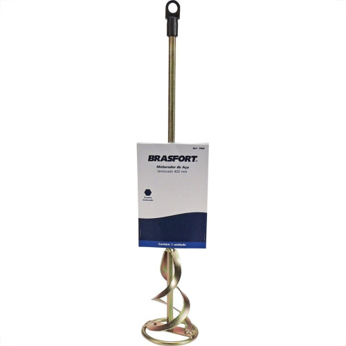 Misturador De Tinta Brasfort Sextavado 40Cm 7908 Misturador De Tinta Brasfort Sextavado 40Cm 7908