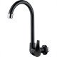 Torneira Abs Bica Movel Parede Alta Herc 1/4V Twist Preta 2946 Torneira Abs Bica Movel Parede Alta Herc 1/4V Twist Preta 2946