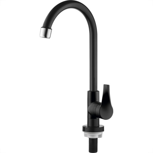 Torneira Abs Bica Movel Mesa Alta Herc 1/4V Twist Preta 2956 Torneira Abs Bica Movel Mesa Alta Herc 1/4V Twist Preta 2956