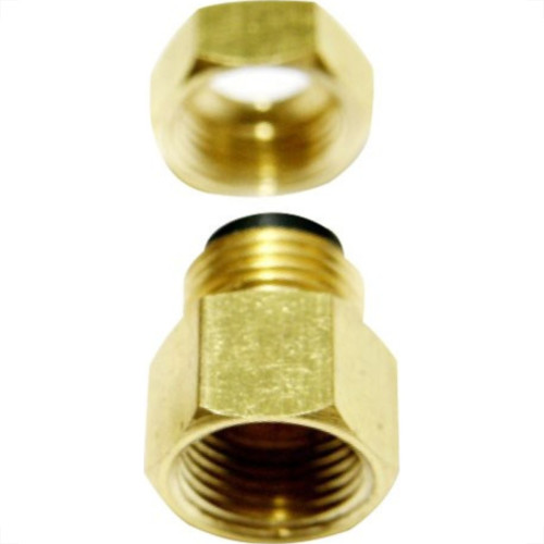 Adaptador Gas Dako X Politec 1/2'' Npt Femea /60001 Adaptador Gas Dako X Politec 1/2'' Npt Femea /60001