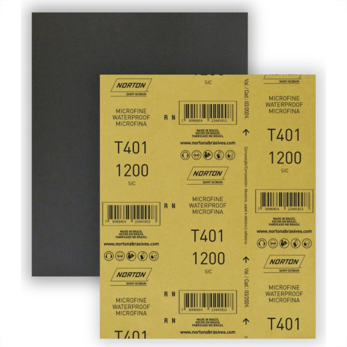 Lixa Dagua Norton 1200 T4021 - Kit C/50 Lixa Dagua Norton 1200 T4021 - Kit C/50