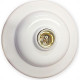 Plafonier Pvc Elite Redondo Lombada Branco Soquete Porcelana E27 242 Plafonier Pvc Elite Redondo Lombada Branco Soquete Porcelana E27 242