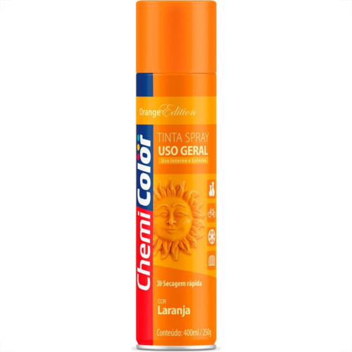 Tinta Spray Chemicolor Laranja 400Ml Tinta Spray Chemicolor Laranja 400Ml
