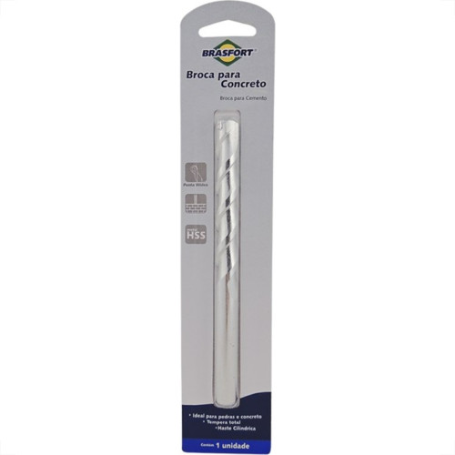 Broca Videa Brasfort 10,0Mm Blister 7821 Broca Videa Brasfort 10,0Mm Blister 7821